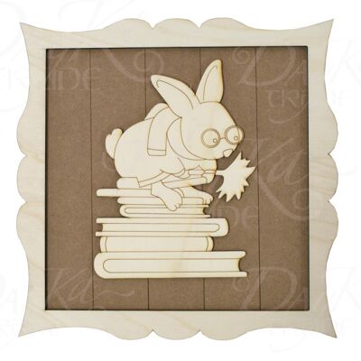 Dayka-192 RABBIT BOOK FRAME