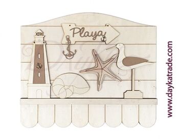 ENSEMBLE DE TABLE DE PLAGE PHARE Dayka-225P