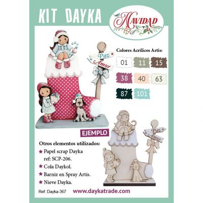 Dayka-367G PEACE AND LOVE BOOT KIT
