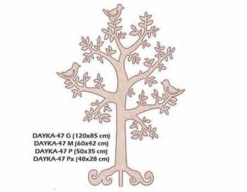 Dayka-047G Petit arbre à oiseaux