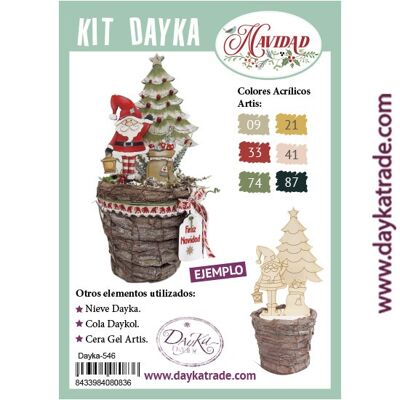 Dayka-546 Santa Claus with pot