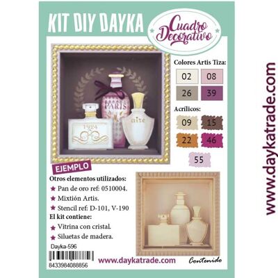 Dayka-596 DIY KIT DAYKA PARFUMTABELLE