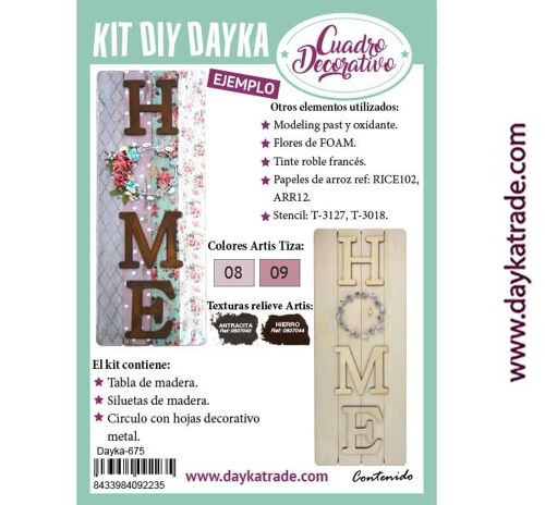 Dayka-675 KIT DIY DAYKA TABLA HOME