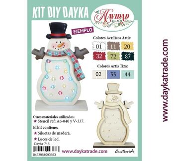 Dayka-718 SUPPRIME LA PEUR DU BONHOMME DE NEIGE