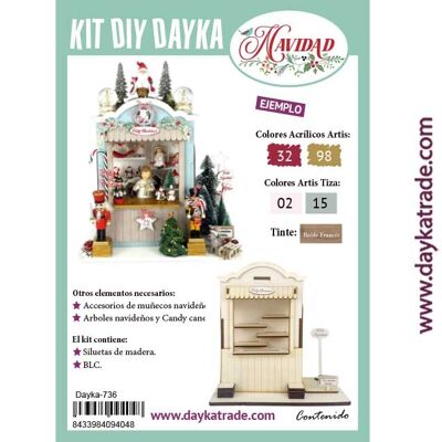 Dayka-736 DAYKA KIT FAI DA TE NEGOZIO NATALE