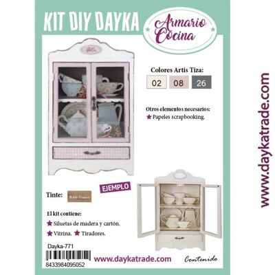 Dayka-771 DAYKA KIT DE BRICOLAGE ARMOIRE MUGS