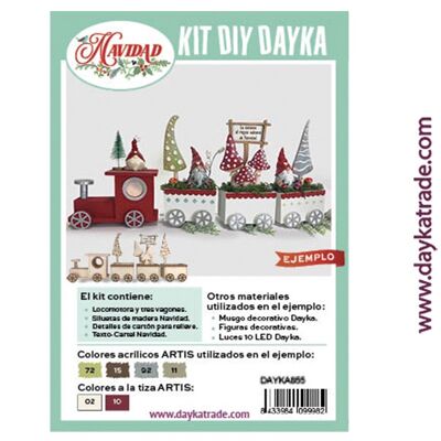 Dayka-855 KIT DIY DAYKA TREN CON SETAS