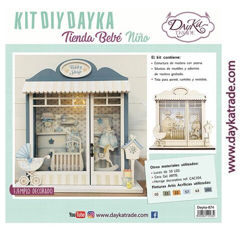 Dayka-874  Tienda Bebé Niño "Baby Shop"