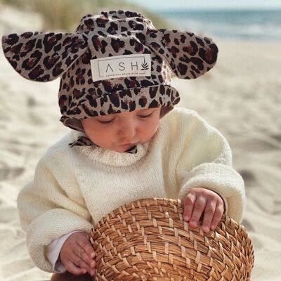 Leopard bonnet