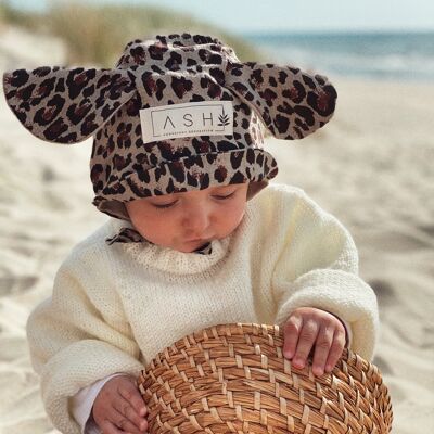 Leopard bonnet