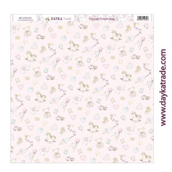 DTXS-969 - Tissu de scrapbooking 6