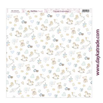 DTXS-969 - Tissu de scrapbooking 3