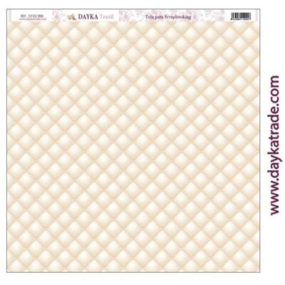 DTXS-990 - Scrapbooking fabric - Capitoné beige