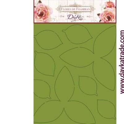 FOAM-23 FLEURS DE FOAMIRAN ROSE ROUGE