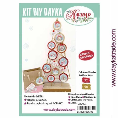 KIT-004 KIT DIY DAYKA BOLAS DECORATIVAS