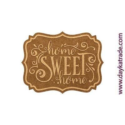 PDM-0002 HOME SWEET HOME PLATE
