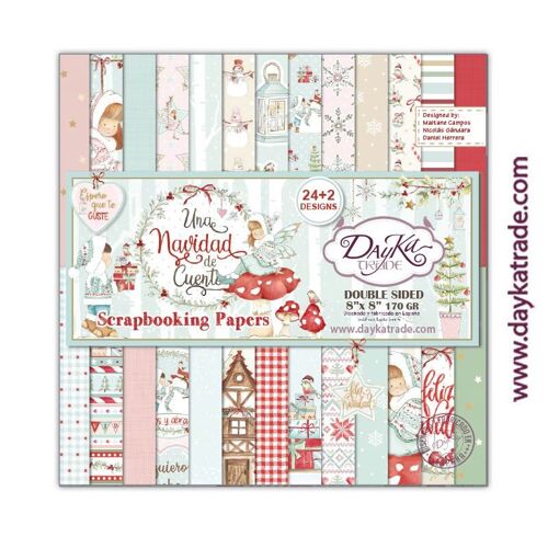 SCP1039 KIT SCRAPBOOKING  "UNA NAVIDAD DE CUENTO"