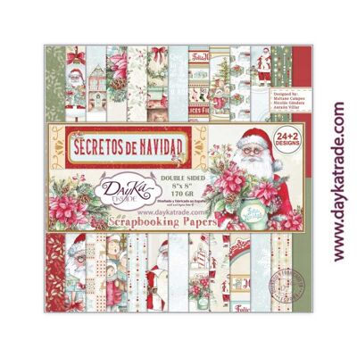 SCP1043 KIT SCRAPBOOKING  "SECRETOS DE NAVIDAD"