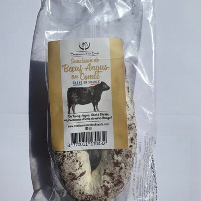 Beef sausage with Comté cheese - 200 g