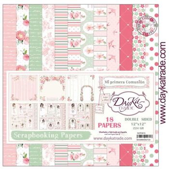 SCP3013 KIT "MA PREMIÈRE COMMUNION FILLE COLLECTION 2018" DAYKA 1