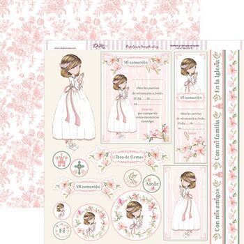 SCP3013 KIT "MA PREMIÈRE COMMUNION FILLE COLLECTION 2018" DAYKA 8