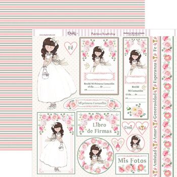 SCP3013 KIT "MA PREMIÈRE COMMUNION FILLE COLLECTION 2018" DAYKA 7