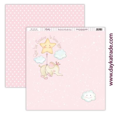 SCP-440 Scrap paper baby girl - "A star is born" collection