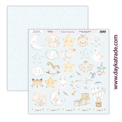 SCP-456 Baby boy scrap paper - "A star is born" collection
