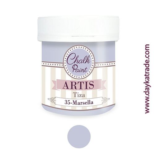 TIZA35  MARSELLA PINTURA TIZA CHALK PAINT ARTIS 250 ml