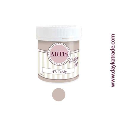 TIZA-47P TEDDY PINTURA TIZA CHALK PAINT ARTIS 100 ml