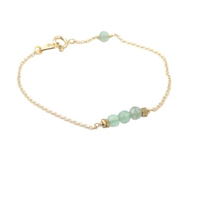 Natural green aventurine stone bracelet - Essential