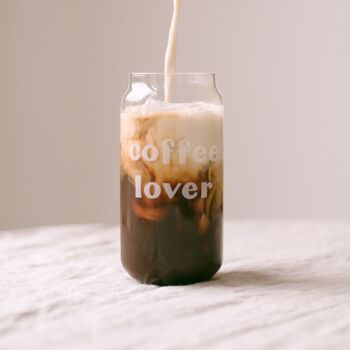 Grand verre à boire Coffee Lover (UC = 6 pièces) 1