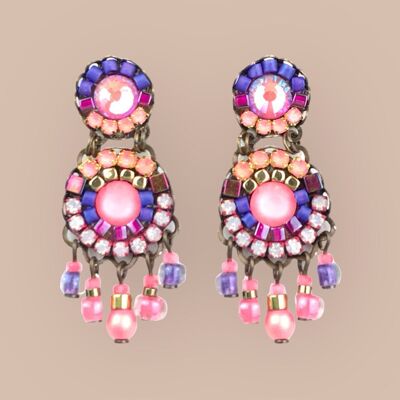 PENDIENTES  DE CRISTALES DALILA