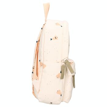 Sac à dos enfant - beige imp. poires 3