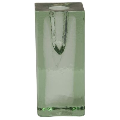 Leuchter Sara aus grünem Glas