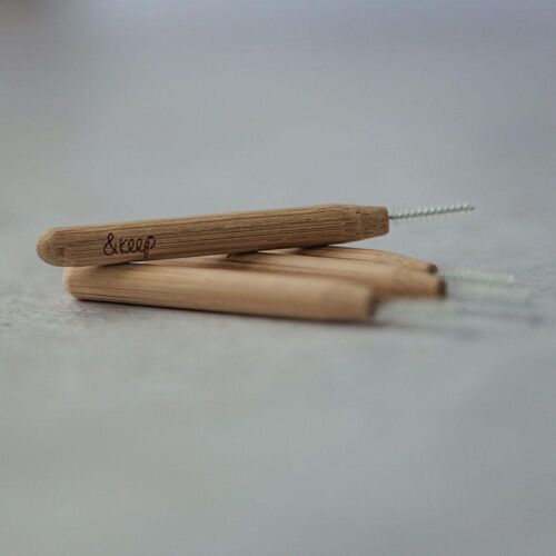 &Keep Bamboo Interdental Brushes Various Sizes