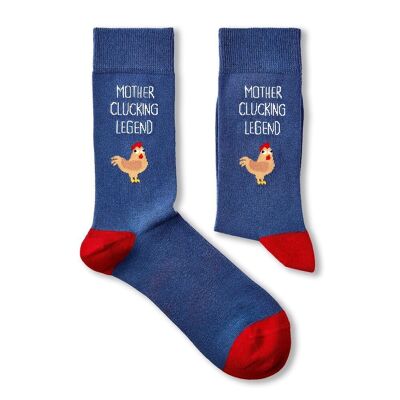 Chaussettes unisexes Mother Clucking Legend