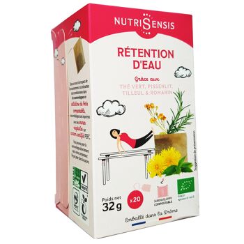 NUTRISENSIS - Infusion rétention d'eau bio - 20 sachets 3