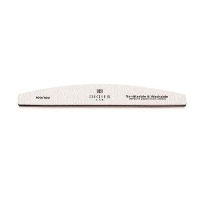 Didier Lab Nail file, halfmoon, speedy zebra, 100/100