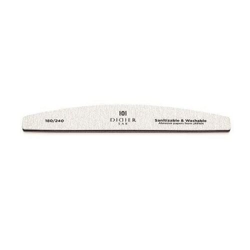 Didier Lab Nail file, halfmoon, speedy zebra, 180/240