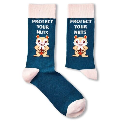 Unisex Protect Your Nuts Socks