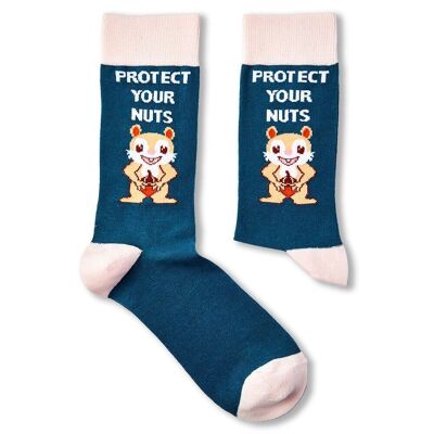 Unisex Protect Your Nuts Socks