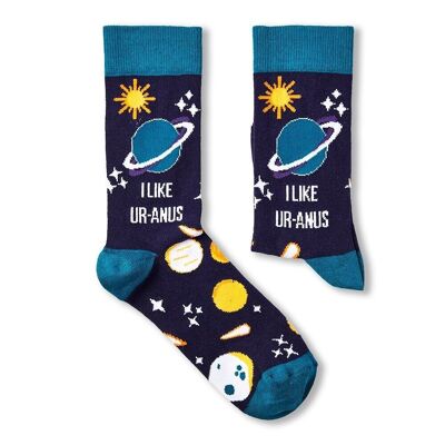 Unisex Ich mag Ur-Anus-Socken