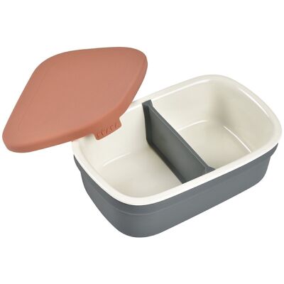 BEABA, Mineral/Terracotta ceramic lunch box
