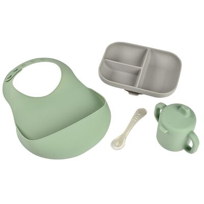 BEABA, Coffret les essentiels repas silicone