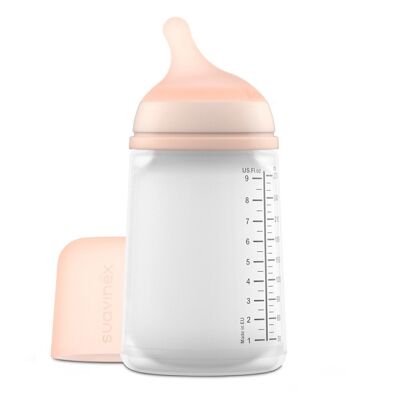 SUAVINEX, ANTI-COLIC BOTTLE Zerø,Zerø 270ML - Medium Flow / M