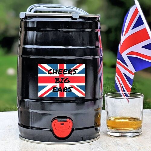 Personalised King's Coronation Party Keg And Playlist