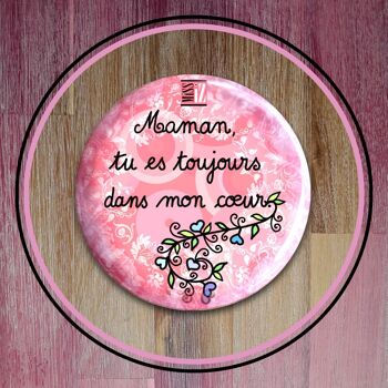 Miroirs de poche - Vivent les mamans ROSE 2