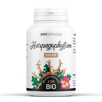 Harpagophytum Biologique - 330 mg - 200 gélules végétales 1