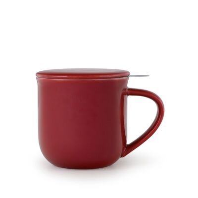 Minima Eva Infuser Mug 0,35L, cranberry, inox filter
